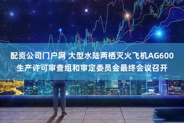 配资公司门户网 大型水陆两栖灭火飞机AG600生产许可审查组和审定委员会最终会议召开